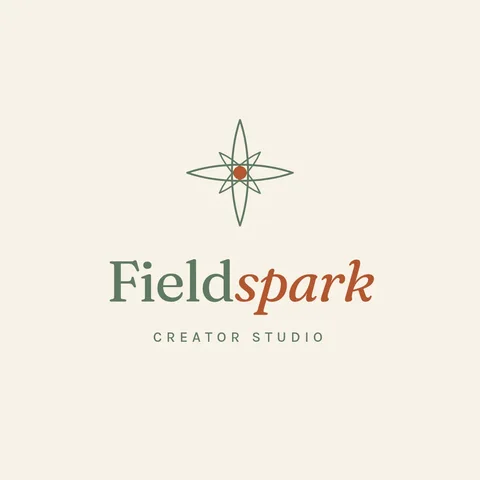 Sage Leaf Spark Logo – Logo template