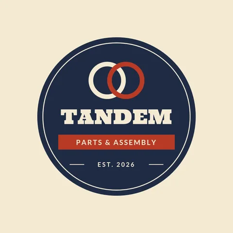Tandem Works Interlock Badge – Logo template