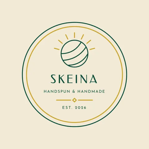 Deco Skein Ring Line Logo – Logo template