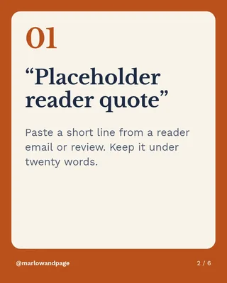 Reader Letters Carousel, page 2