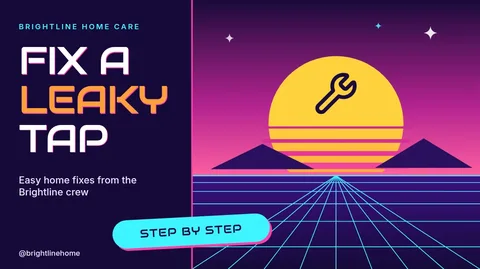 Neon Horizon Tap Thumbnail – YouTube thumbnail template