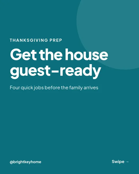 Winter Ready Home Carousel – Instagram carousel template, 6 pages