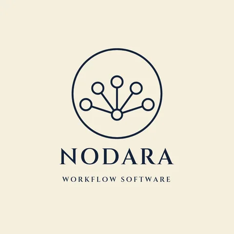 Deco Fan Node Stack – Logo template