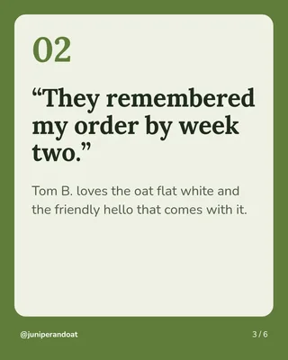 Neighbours Say Café Reviews, page 3