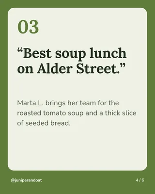 Neighbours Say Café Reviews, page 4