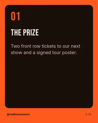 Win Front Row Tickets, page 2