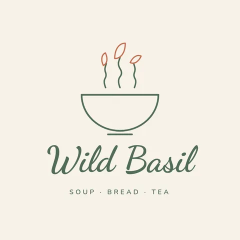 Wild Basil Steam Bowl Logo – Logo template