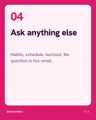 Ask Me Anything Carousel, page 5