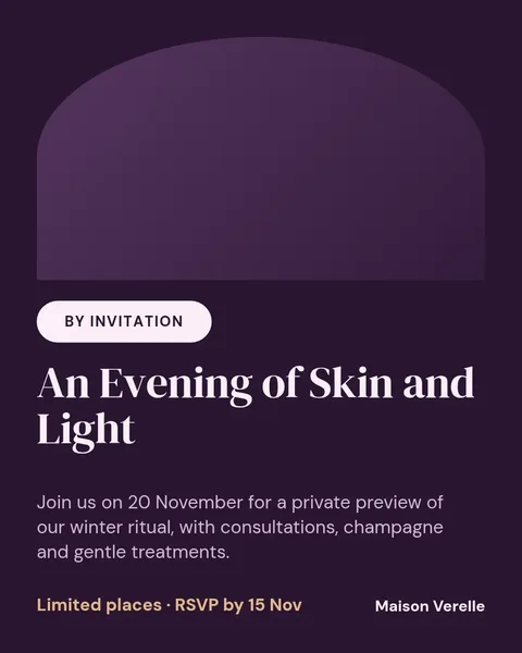 Aubergine Beauty Preview – Instagram post template