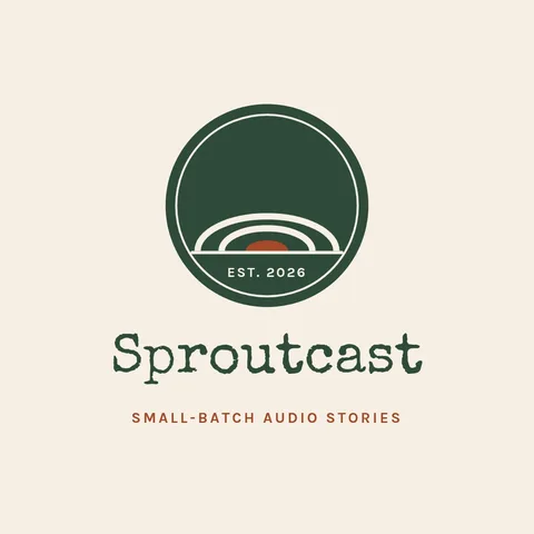 Sproutcast Sunrise Signal Seal – Logo template