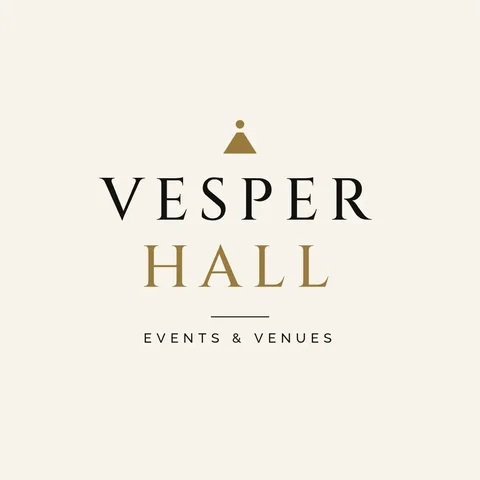 Vesper Hall Spotlight Wordmark – Logo template