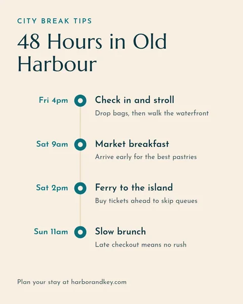 48 Hours in Town – Instagram post template