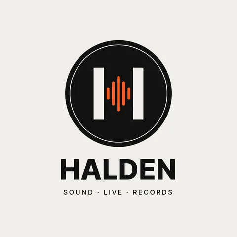Halden Waveform H Monogram – Logo template
