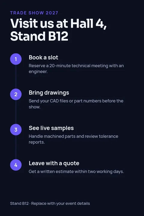 Trade Show Visit Guide – Pinterest pin template