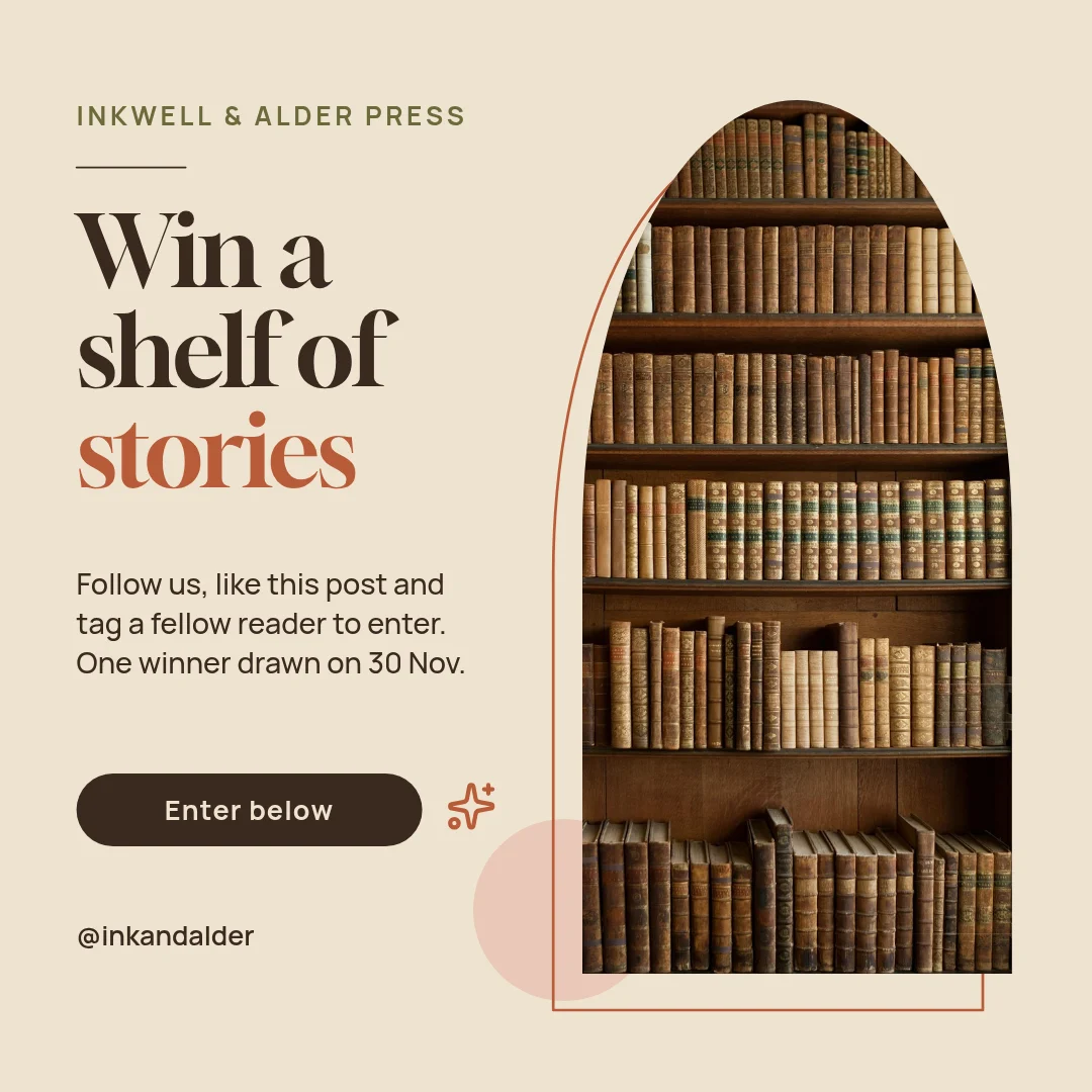 Shelf Arch Book Giveaway – LinkedIn post template
