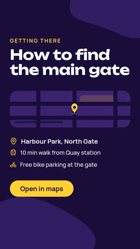 Venue directions – Instagram story template