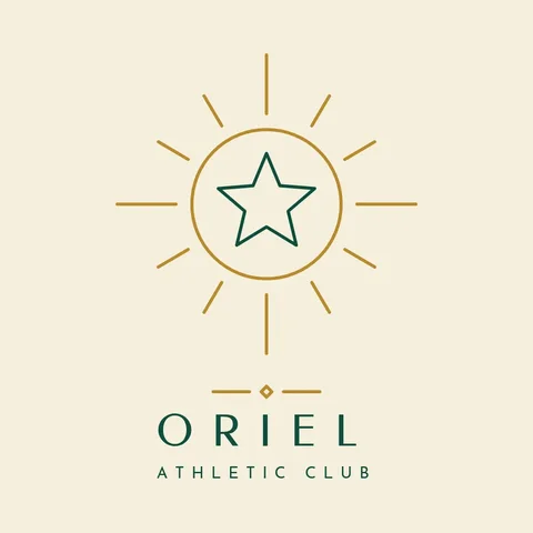 Oriel Deco Star Sunburst Logo – Logo template