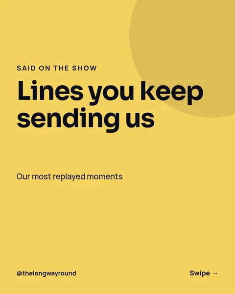 Listener Words Quote Carousel – Instagram carousel template, 6 pages