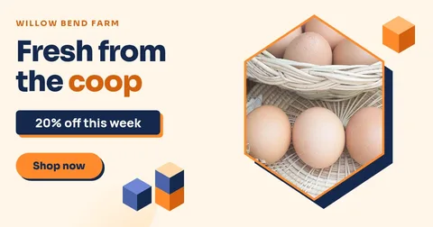Hex Window Coop Cubes – Facebook post template