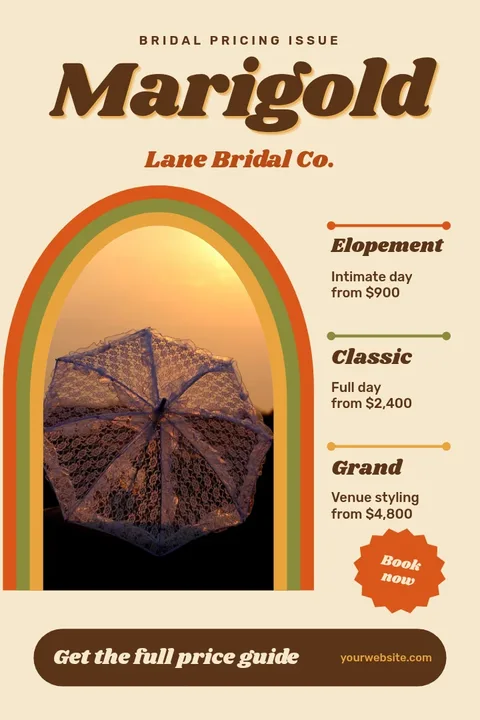Marigold Cover Price Guide – Pinterest pin template