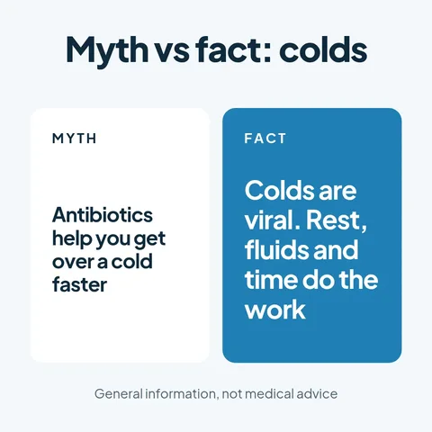 Symptom checker myths – LinkedIn post template