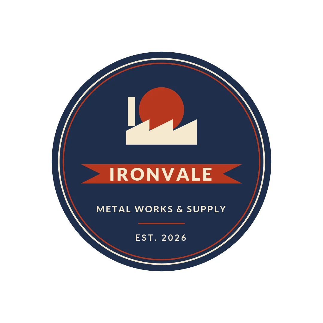 Ironvale Sawtooth Round Badge – Logo template