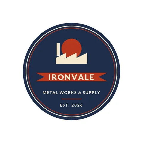 Ironvale Sawtooth Round Badge – Logo template