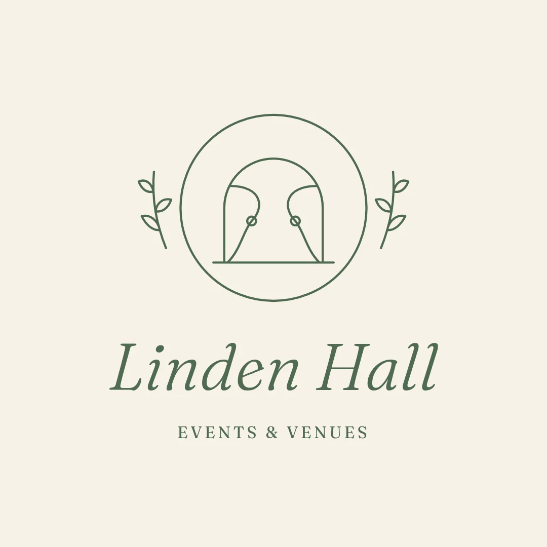Linden Hall Curtain Mark – Logo template