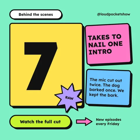 Take Seven Brutalist Cards – Instagram post template