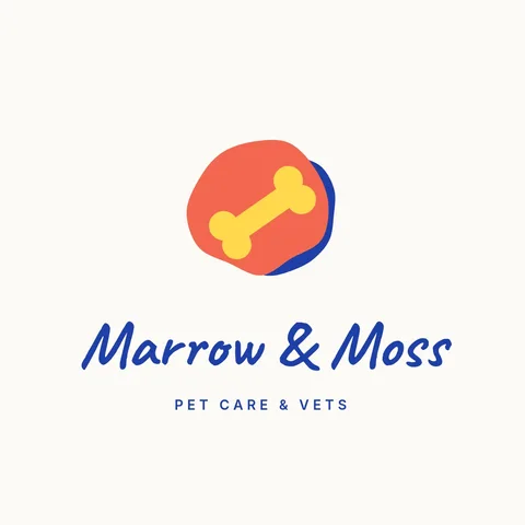 Marrow Cut-Paper Bone Logo – Logo template