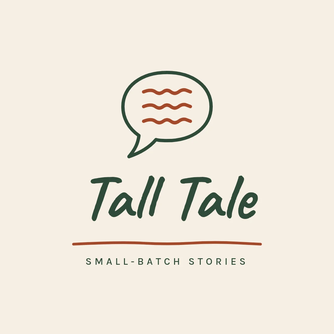 Tall Tale Scribble Bubble – Logo template