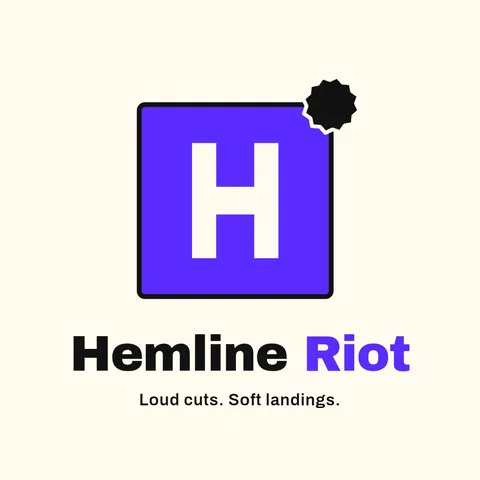 Flat H Riot Logo – Logo template