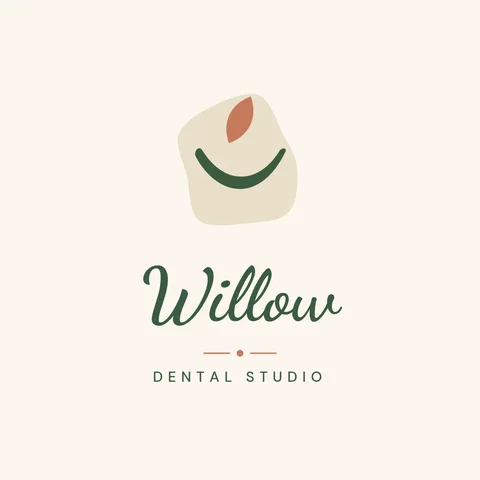 Willow Smile Script Logo – Logo template
