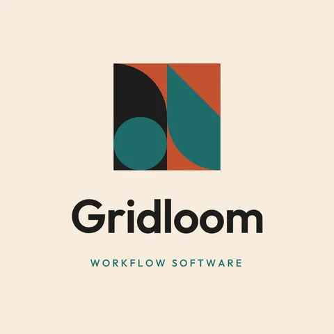 Quilted Tile Stacked Logo – Logo template