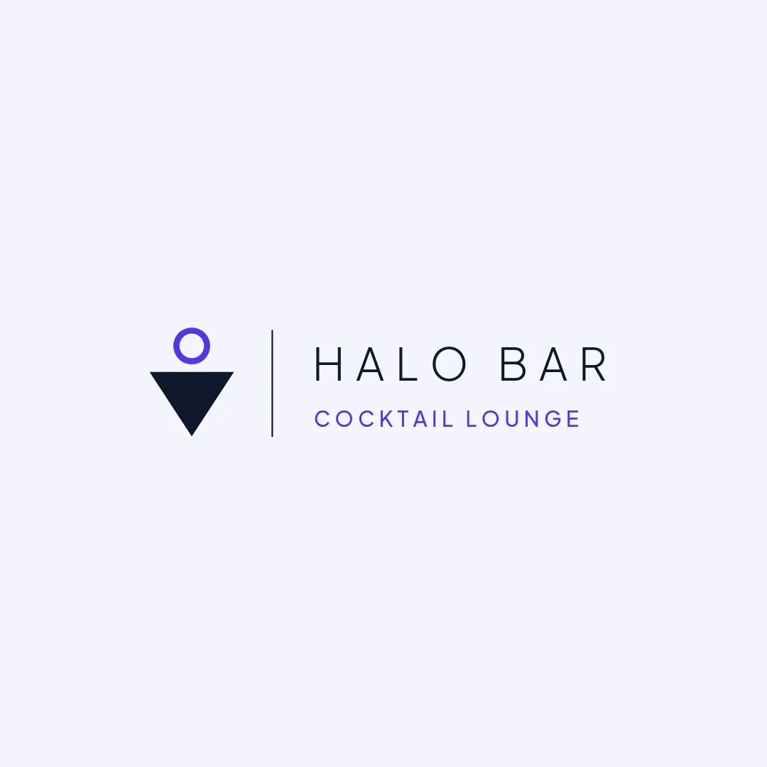 Halo Bar Minimal Logo – Logo template
