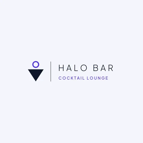 Halo Bar Minimal Logo – Logo template