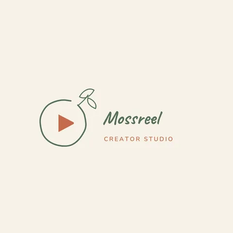 Mossreel Sprig Play Logo – Logo template