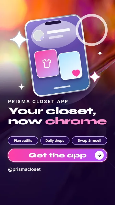 Prism Closet Chrome Ad – Instagram story template