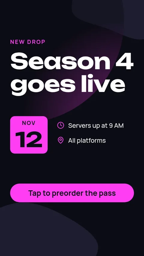 Patch Drop Story – Instagram story template