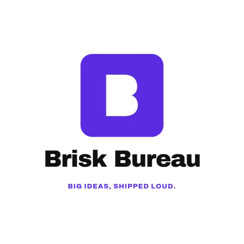 Violet Block B Logo – Logo template