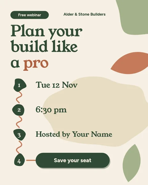 Footpath Blob Build Webinar – Instagram post template