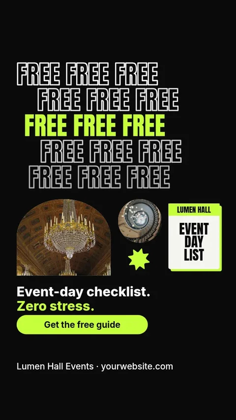 Free Echo Chandelier Rows – Instagram story template