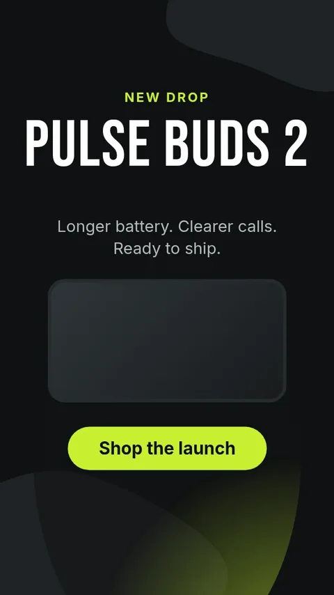 Volt Drop Launch Story – Instagram story template