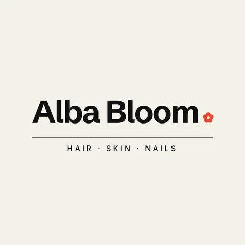 Alba Bloom Swiss Wordmark – Logo template