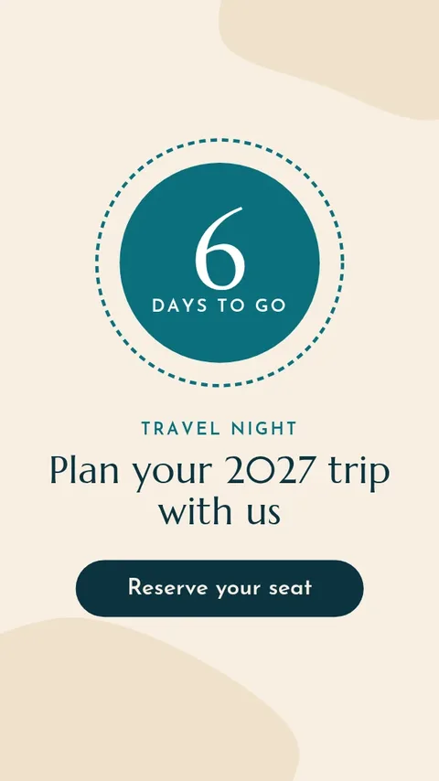 Travel Night Countdown – Instagram story template