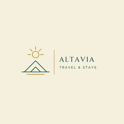 Altavia Deco Sunpeak Logo – Logo template