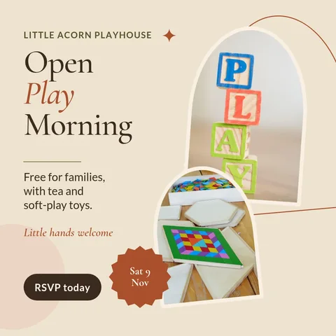 Acorn Arch Open Morning – Instagram post template