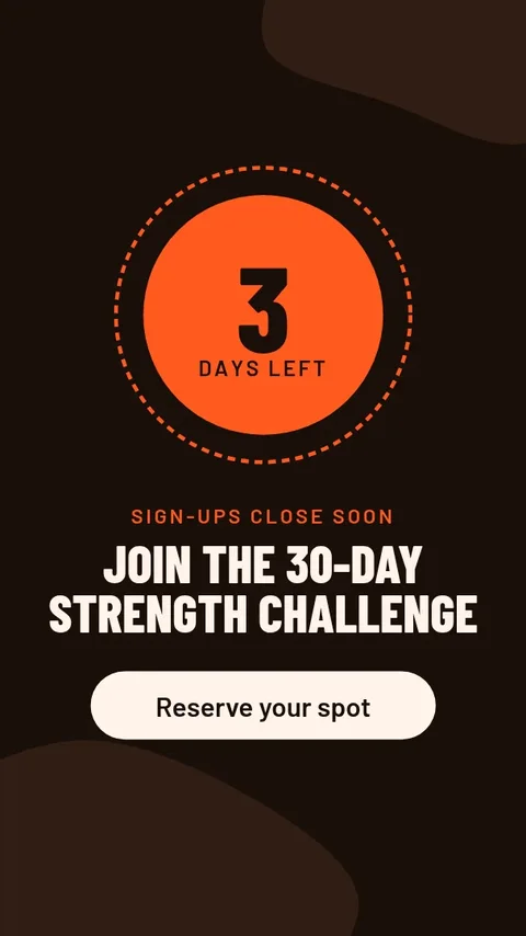 Challenge countdown – Instagram story template