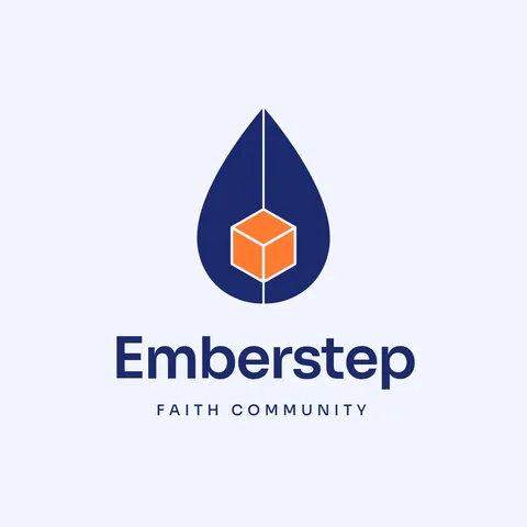 Emberstep Flame Cube Logo – Logo template