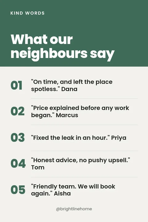Neighbour Thanks Pin – Pinterest pin template
